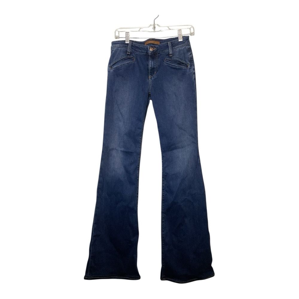 Womens Joe’s The Mustang Flare front small pockets jeans, size 28